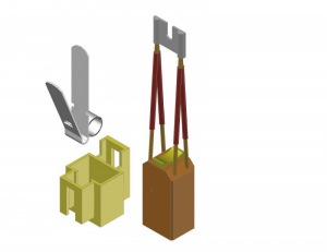 风电防雷碳刷,握把及弹簧