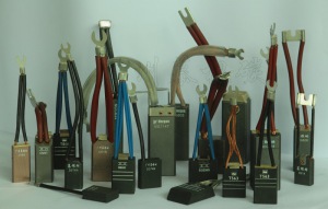 我们曾经生产的各类工业碳刷